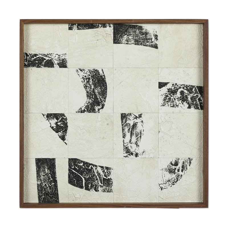 Bits & Pieces Diptych Set by Douglas Galloway, 48" H x 48" W, 4