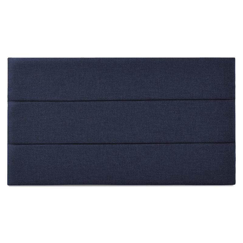 Francisk Upholstered Headboard, Small Double (4'), Mid Blue