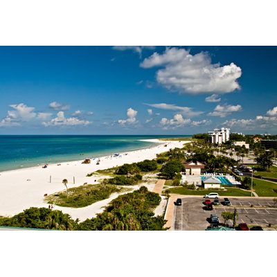 Lido Beach by Ruth Peterkin - Wrapped Canvas Print