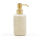 Woven Glass Soap Dispenser