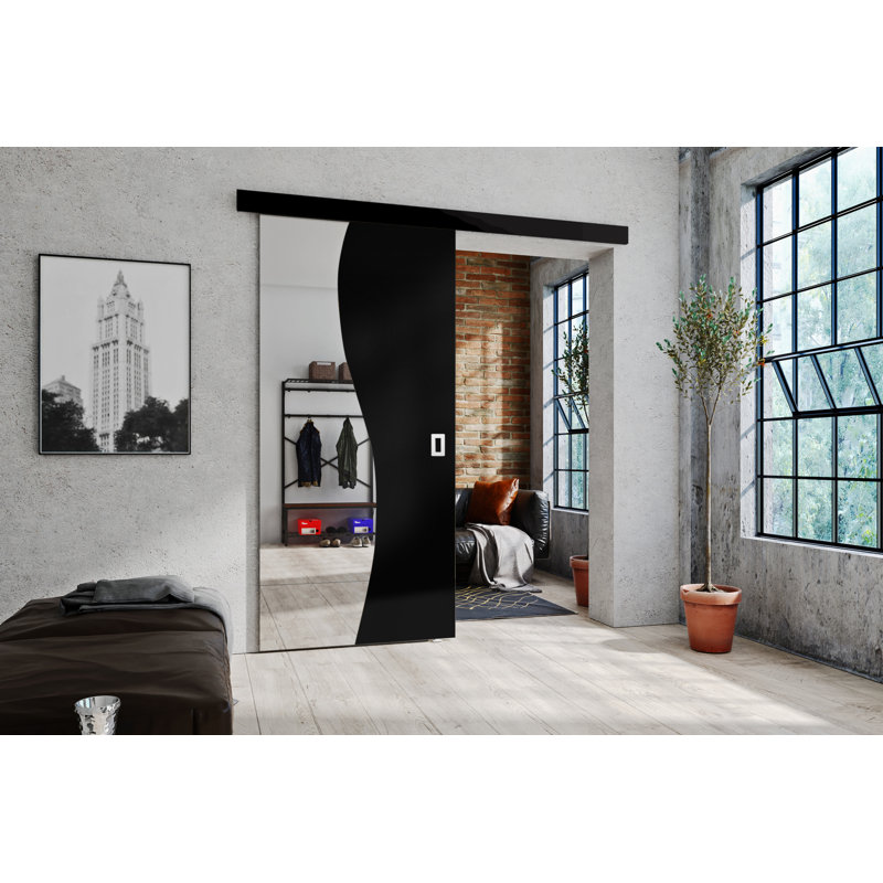 DOOR FALA 1, 102cm x 205cm, Black