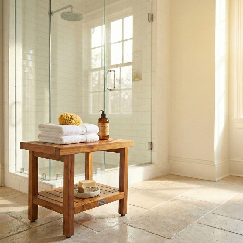 Spa Teak Shower Seat