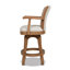 Tabouret tournant 30 "avec accoudoirs Boden-Rose-63789750