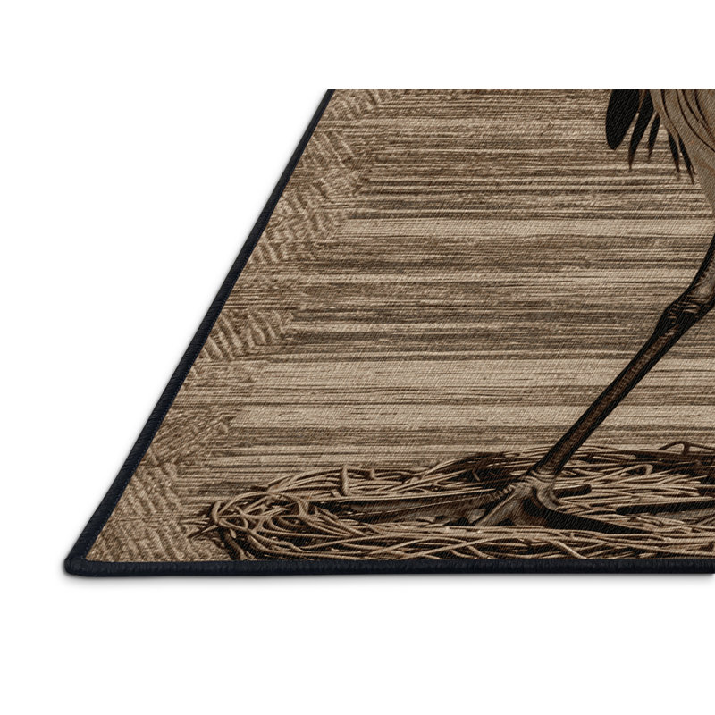  Tapis lavable pour la vie sauvage, Rectangulaire 2 pi x 3 pi