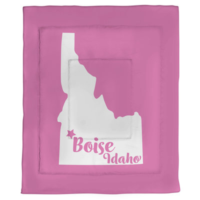 Boise Modern & Contemporary Polyester Percale Comforter