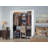 Closet Organizer With Adjustable Shelves, Drawers, And Expandable Rods For Versatile Home Storage