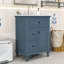 Meuble-lavabo simple contemporain en bois avec lavabo en céramique, tablette réglable et tiroirs de rangement-1408622226