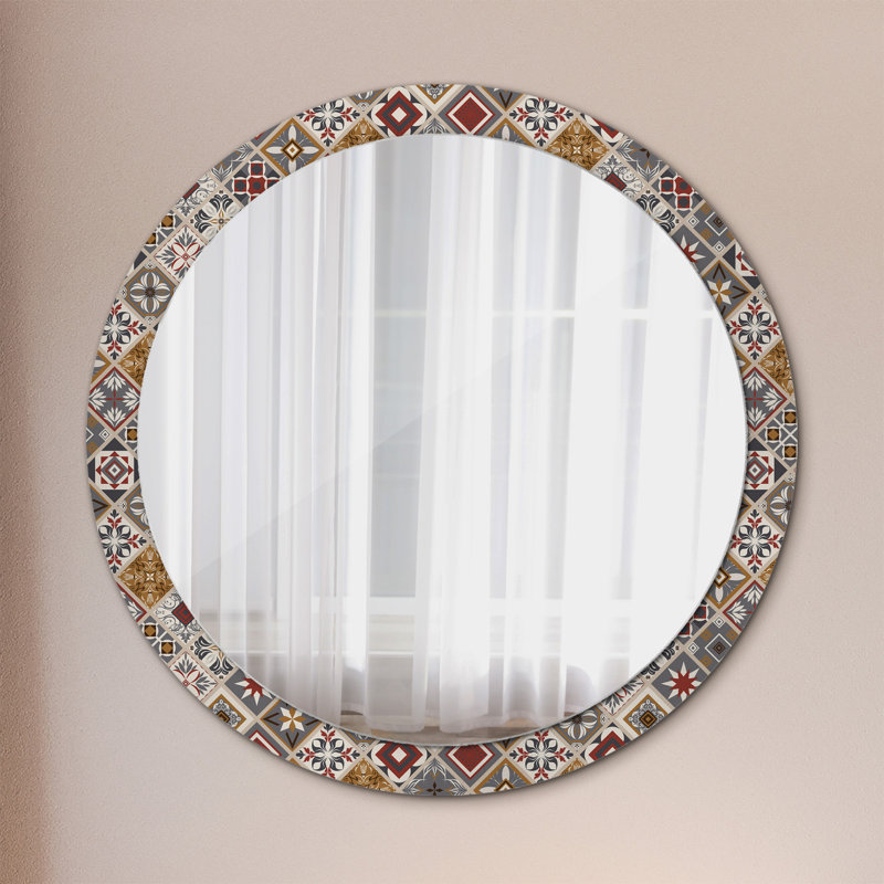 Huldar Glass Flat Wall Mirror