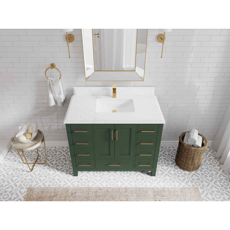Ensemble de meuble-lavabo simple 42 po Malibu, Empira