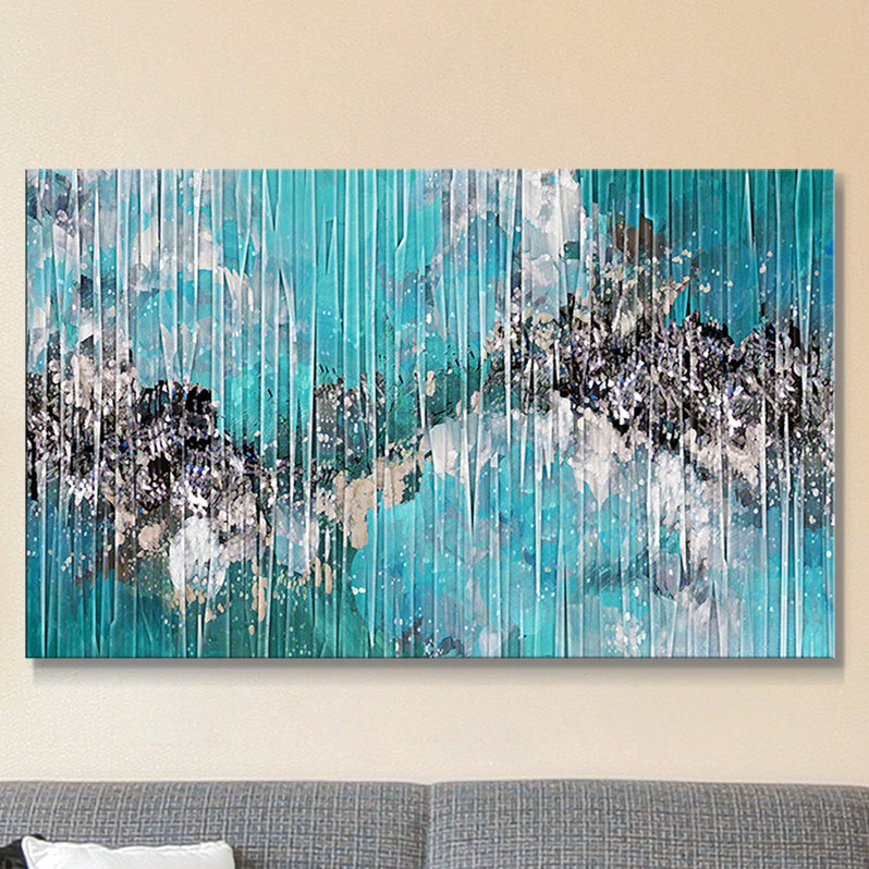 « i desire only you », reproduction d’art sur toile, H 18 po x l 30 po x P 1 po, Toile tendue