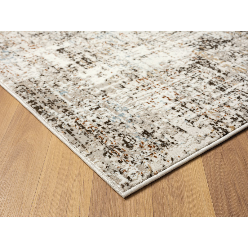 Shadonna Abstract Indoor Rug, Rectangle 12'6" x 15'