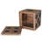 Storage Box Mindi Wood 15.7" x 15.7" x 15.7" Dice Design