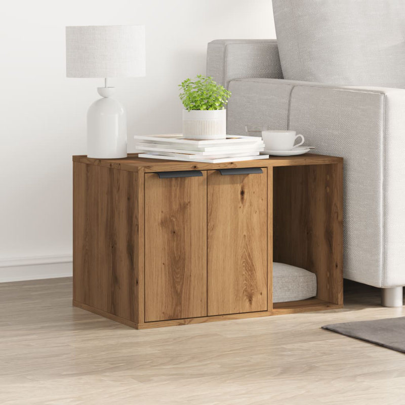 Engineered Wood Stocking Holder, Artisian Oak
