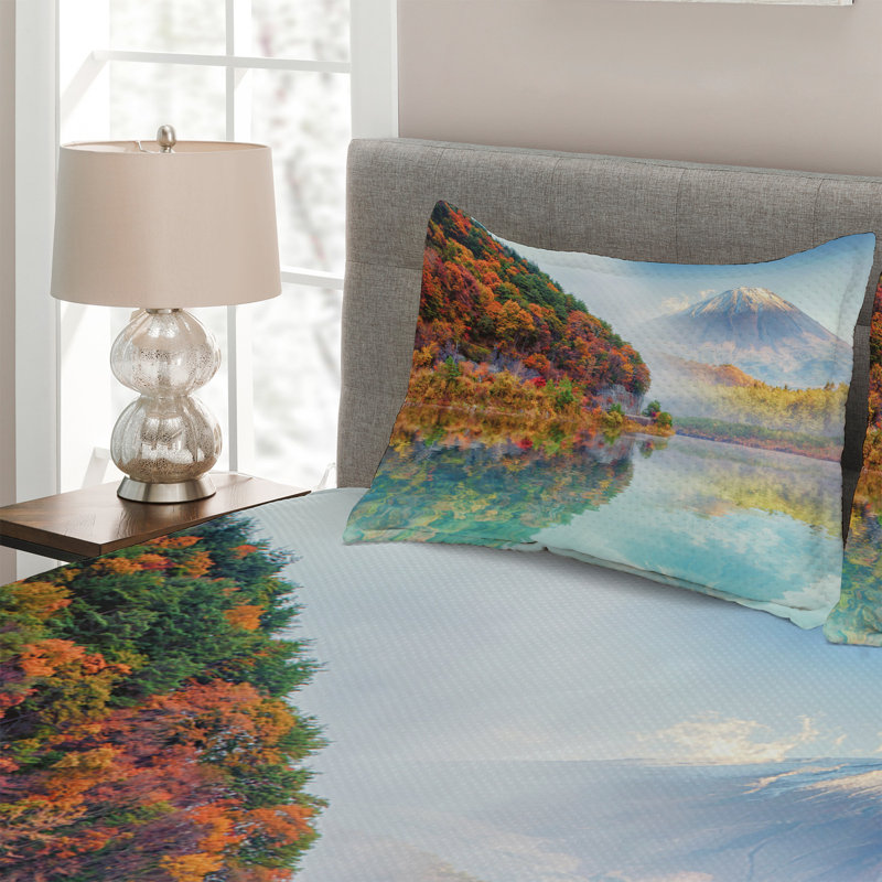 Mount Polyester Coverlet, King Bedspread + 2 Shams