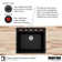Karran Quartz 25'' X 22'' Single Bowl Drop-in Kitchen Sink Kit