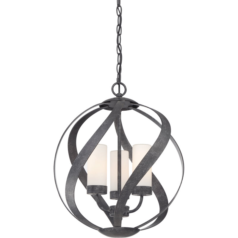 Victorino 3 - Light Dimmable Globe Chandelier