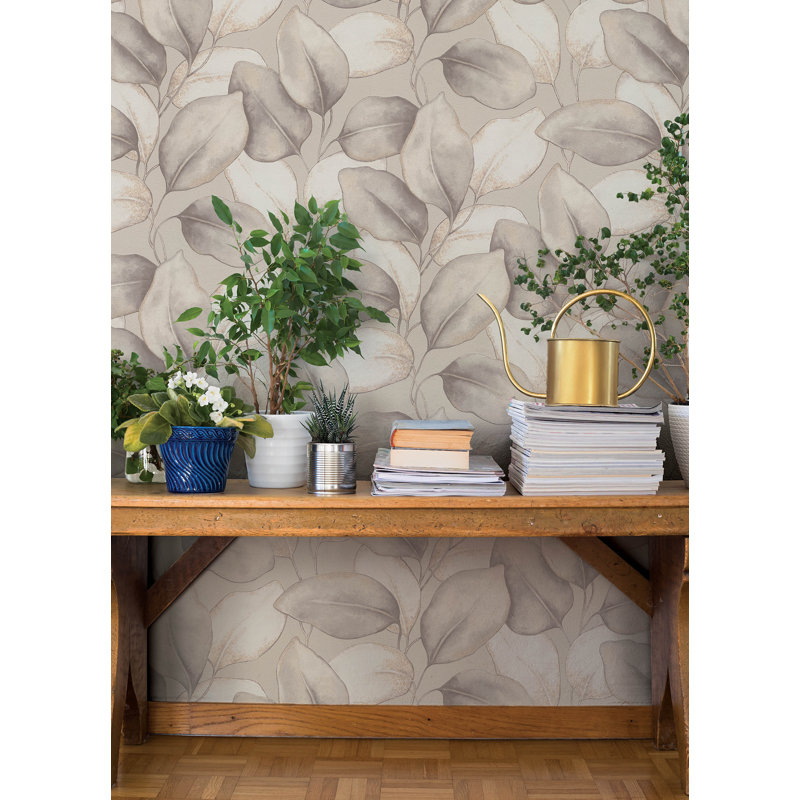 Papier peint Evanthe, Gris