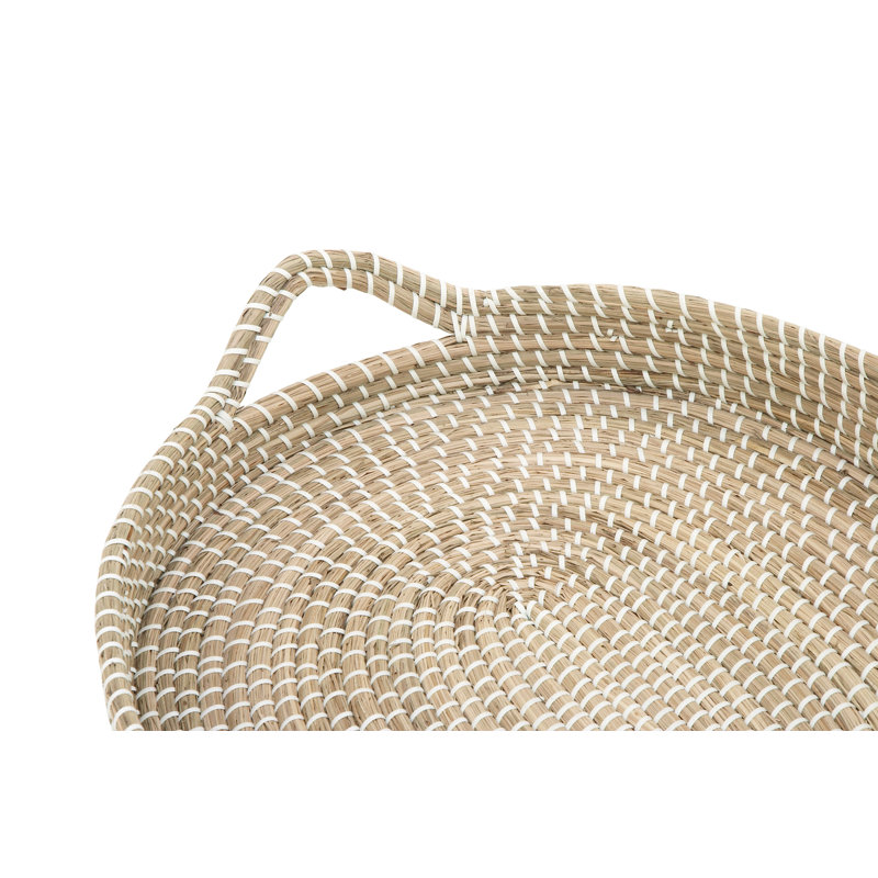 Ensemble de 2 plateaux d'appoint Brookhaven Seagrass