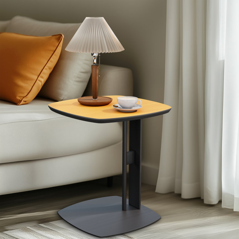 Annalily Frame End Table, Orange
