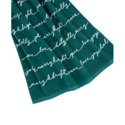 Martex Holiday Script 2-Pack Hand Towel Set