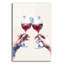  «Wine Cheers» par Andreas Magnusson, art mural en verre acrylique, 12 po x 16 po