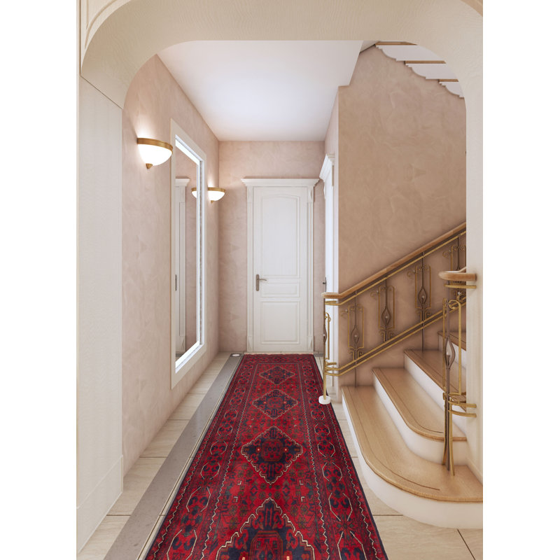 Tapis rouge Finest Khal Mohammadi 2 pi 9 po x 9 pi 9 po