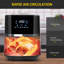 HOMCOM 4.5L Air Fryer Oven