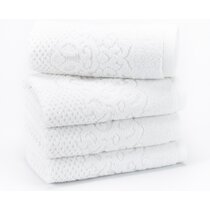 Parkerson Turkish Cotton Towel - Washcloth (Set of 4) House of Hampton Color: Rose