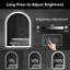 Miroir de salle de bain Budworth-2083389830