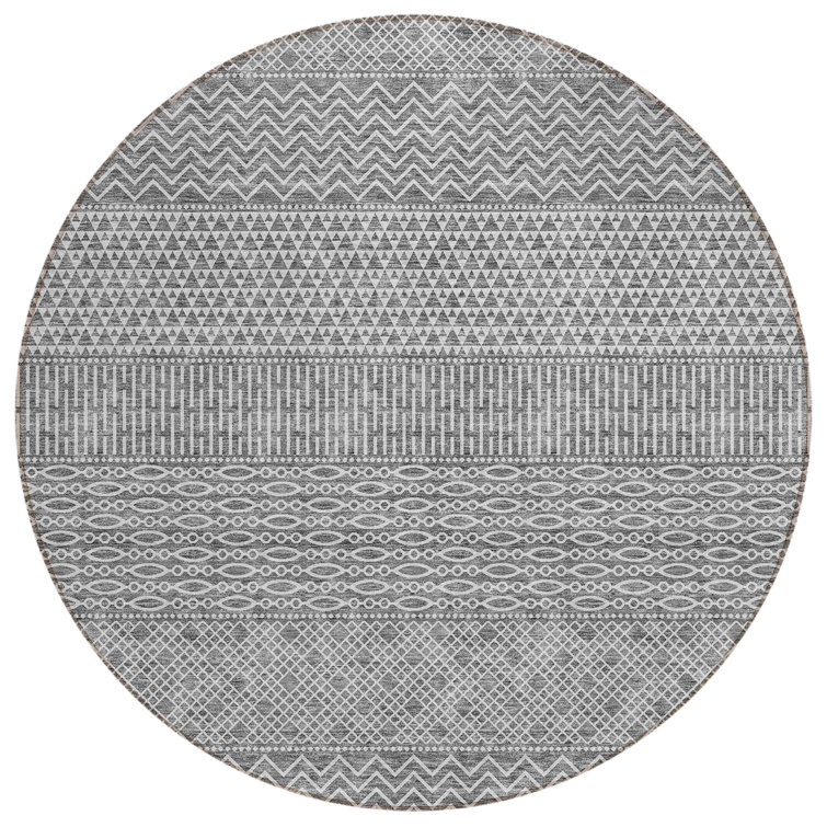 Tisdell Area Rug with Non-Slip Backing