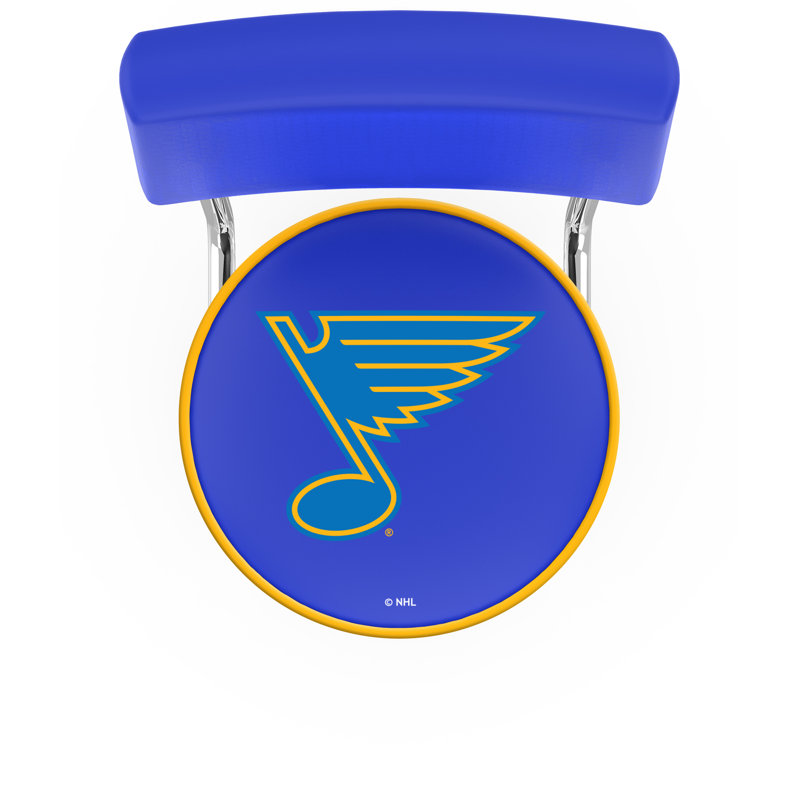 Tabouret tournant 25 "avec coussin NHL, Blues de St Louis