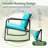 Beauman Metal 2 - Person Rocking Seating Group with Cushions-2129342195