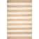 Stockton Springs Striped Handmade Flatweave Beige Area Rug