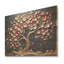 Orchidée rose et or Garden Of Branches IV - Arbre sur bois-1669702697
