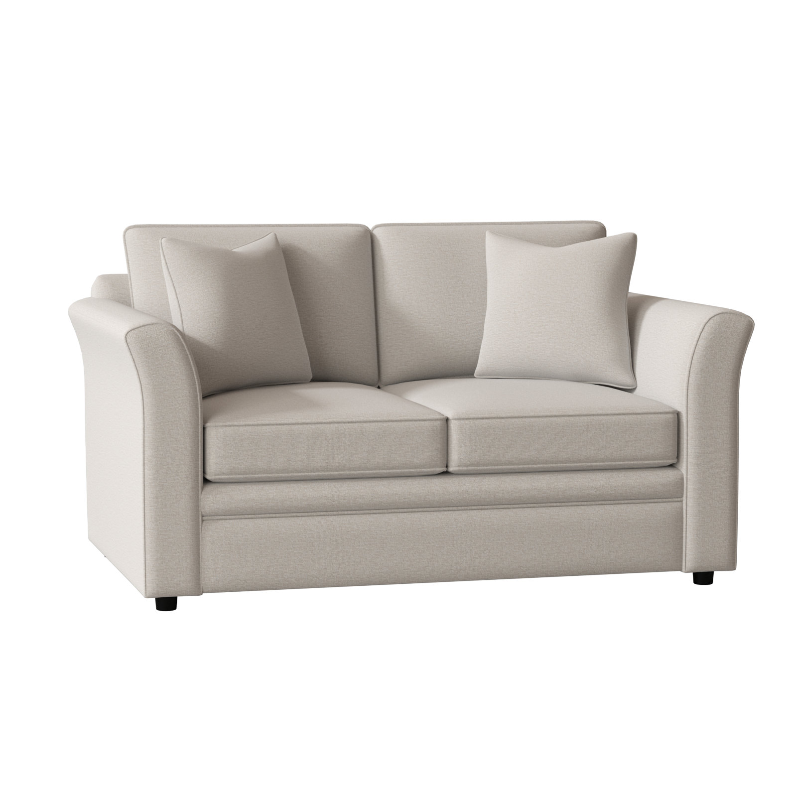 Northfield 62'' Upholstered Sofa, White Performance Fabric; 0851-94