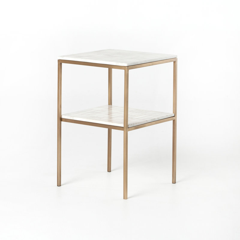 Piet Marble End Table