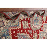 Handmade Red Kazak Oriental Area Rug 7x10
