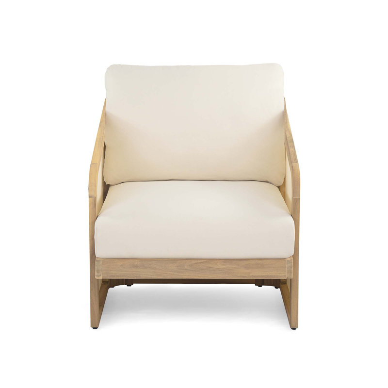 Fauteuil club Royal Wood Textilene, 1