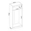 2 Door Manifactured Wood Wardrobe