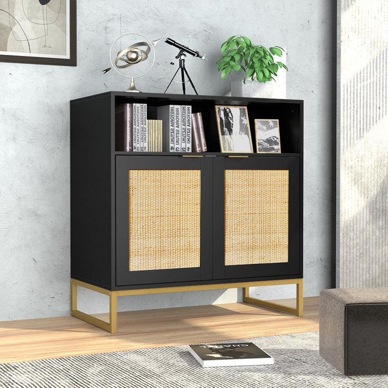 Armoire d'appoint de 31,5 po de largeur avec tablette ouverte