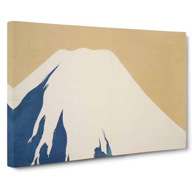 Top Of Mount Fuji by Kamisaka Sekka - Wrapped Canvas, 40cm H x 60cm W x 3cm D