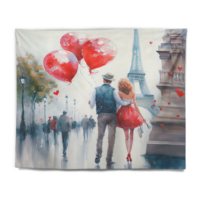 Tapisserie polyester en couple amoureux à Paris IV