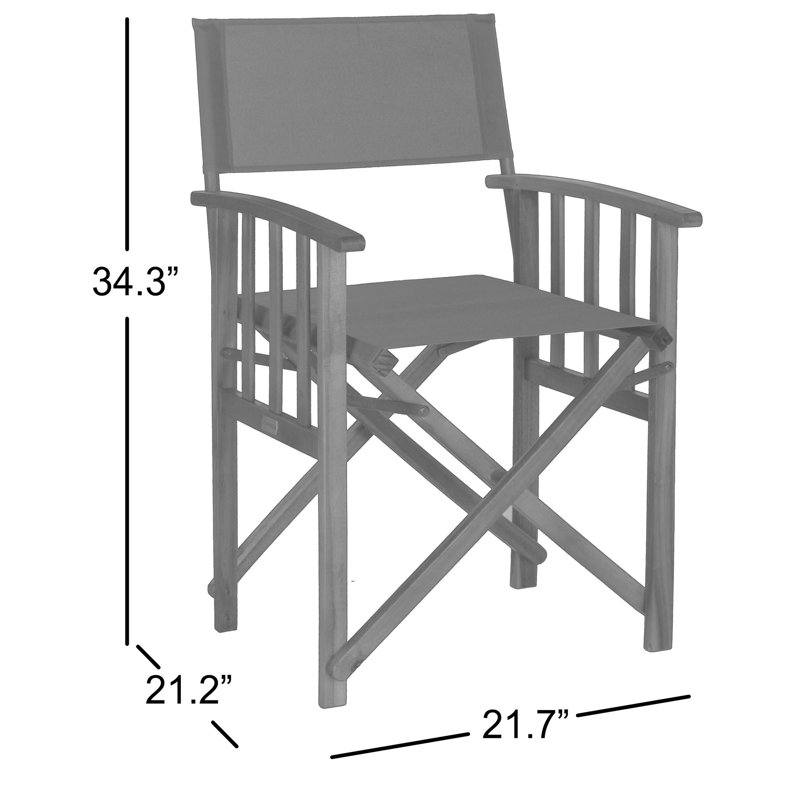 Fauteuil de patio Woodacre, Naturel / jaune