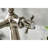 Kingston Brass Nautical Single-Handle 1-Hole Deck Mount Bathroom Faucet with Push Pop-Up and Deck Plate-58299264-58299263