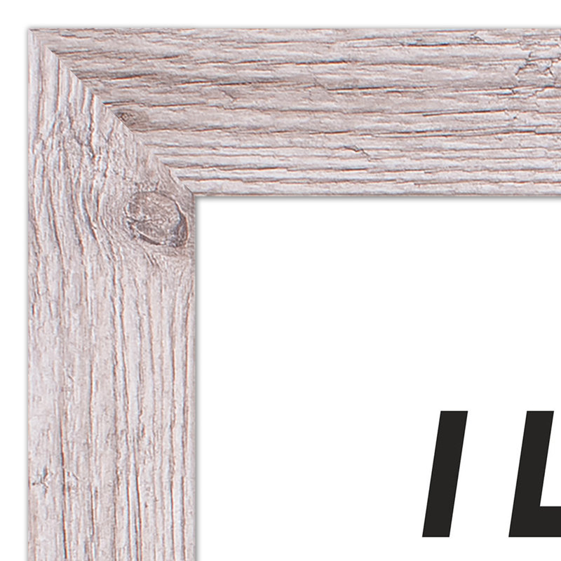 «Love this beaucoup mains», art encadré, H 14 po x l 11 po x P 0,75 po, Cadre blanc