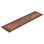 Overdyed Hand-Knotted Wool Modern-Contemporary Brown Runner 3' 1" x 12' 2"