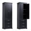 Grande armoire de rangement avec trois tiroirs pour le bureau de la salle de bain-230908319