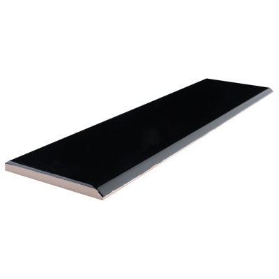 Battiscopa 13" x 3" Ceramic Bullnose Tile Trim