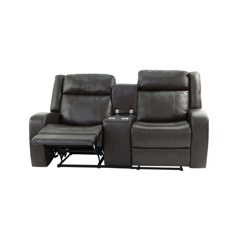 MOTION LOVESEAT en brun foncé