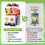 Commercial Slushy Machine 12X2 - Machine à boissons glacées et machine à margarita en acier inoxydable pour cocktails, jus et boissons alcoolisées